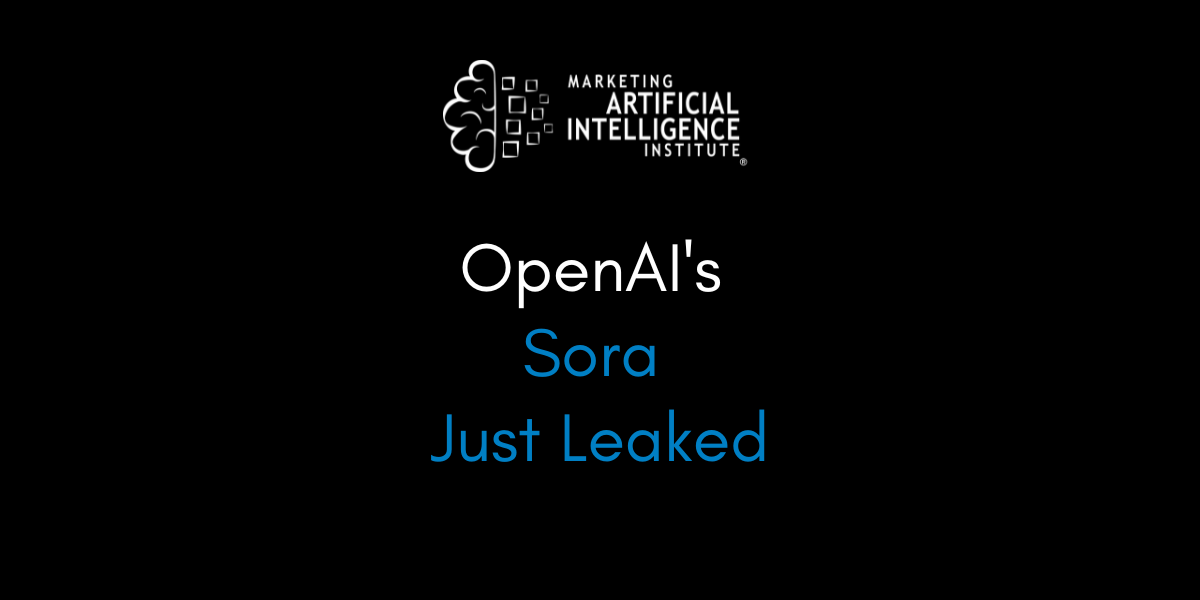 OpenAI's Sora Just Leaked